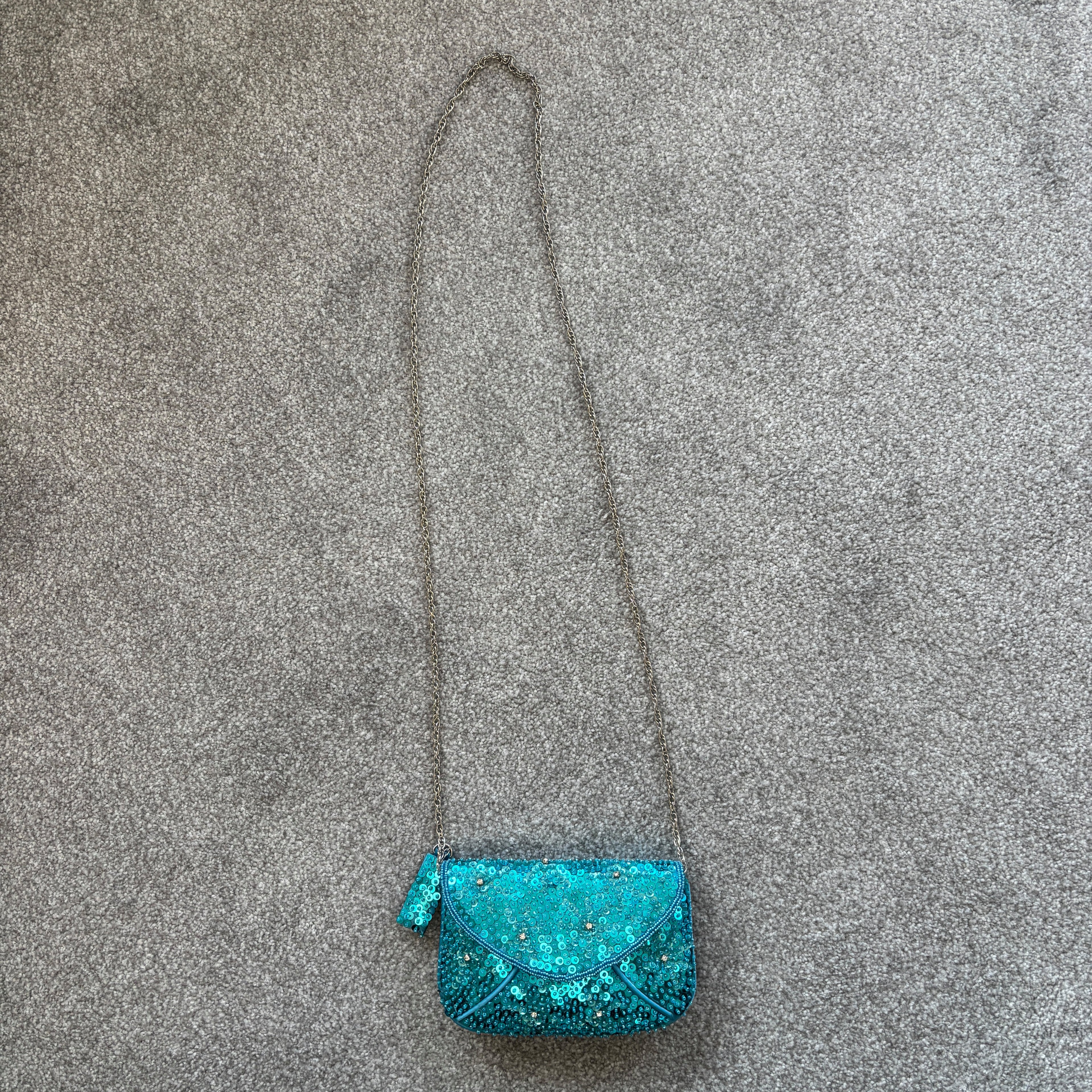 Suzy Smith Sequin Shoulder Bag