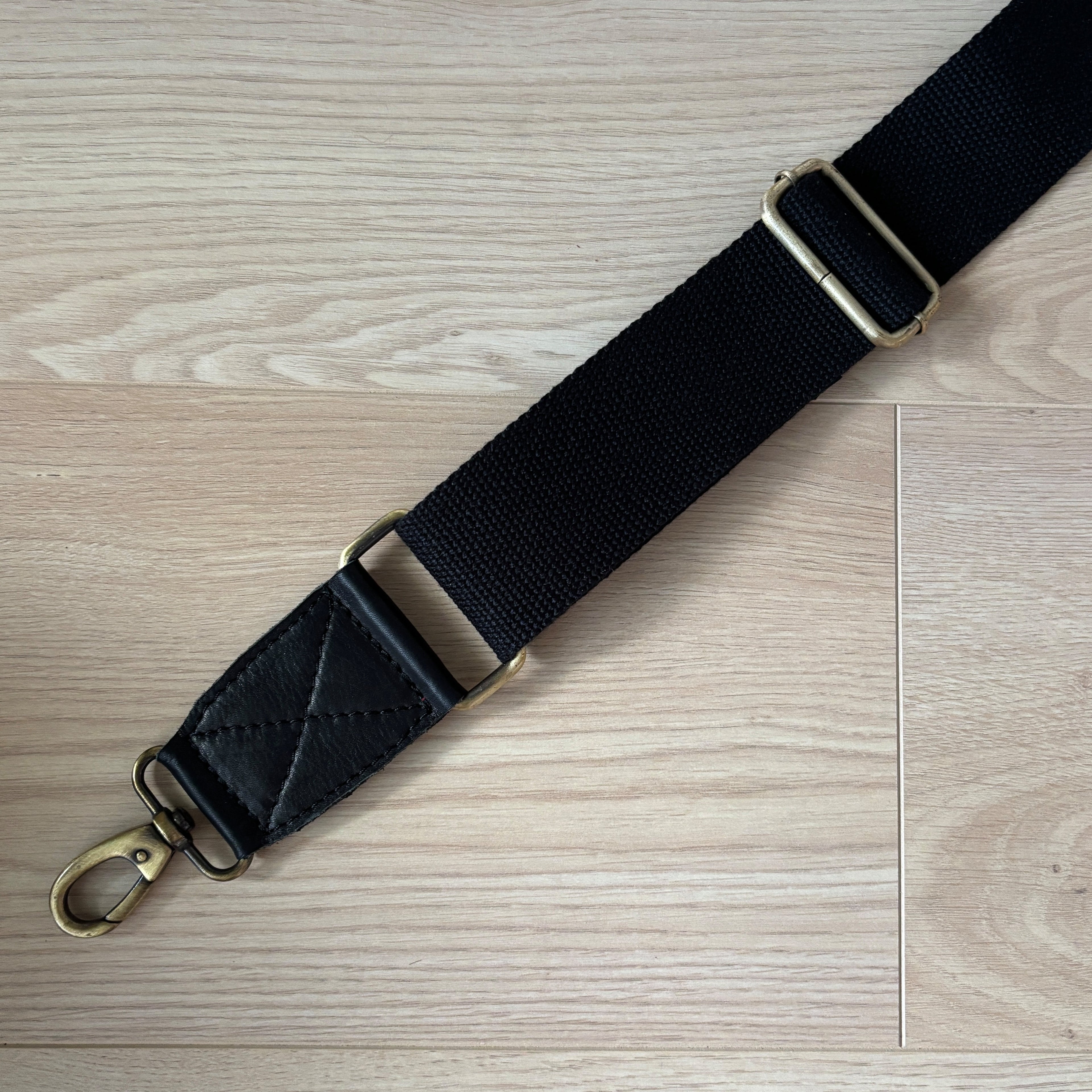 Large Rowallan Black Leather Business Bag, Messenger Bag, Briefcase