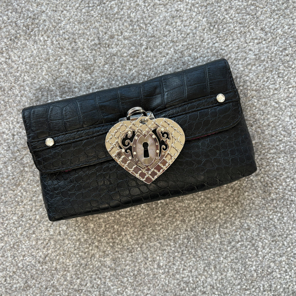 Suzy Smith Black Clutch Bag