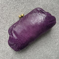 Large Purple Clutch Bag