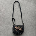 Suzy Smith Black Shoulder Bag