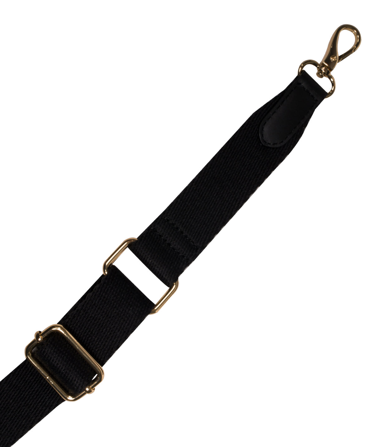 Black Leather Crescent Cross Body Bag, Shoulder Bag