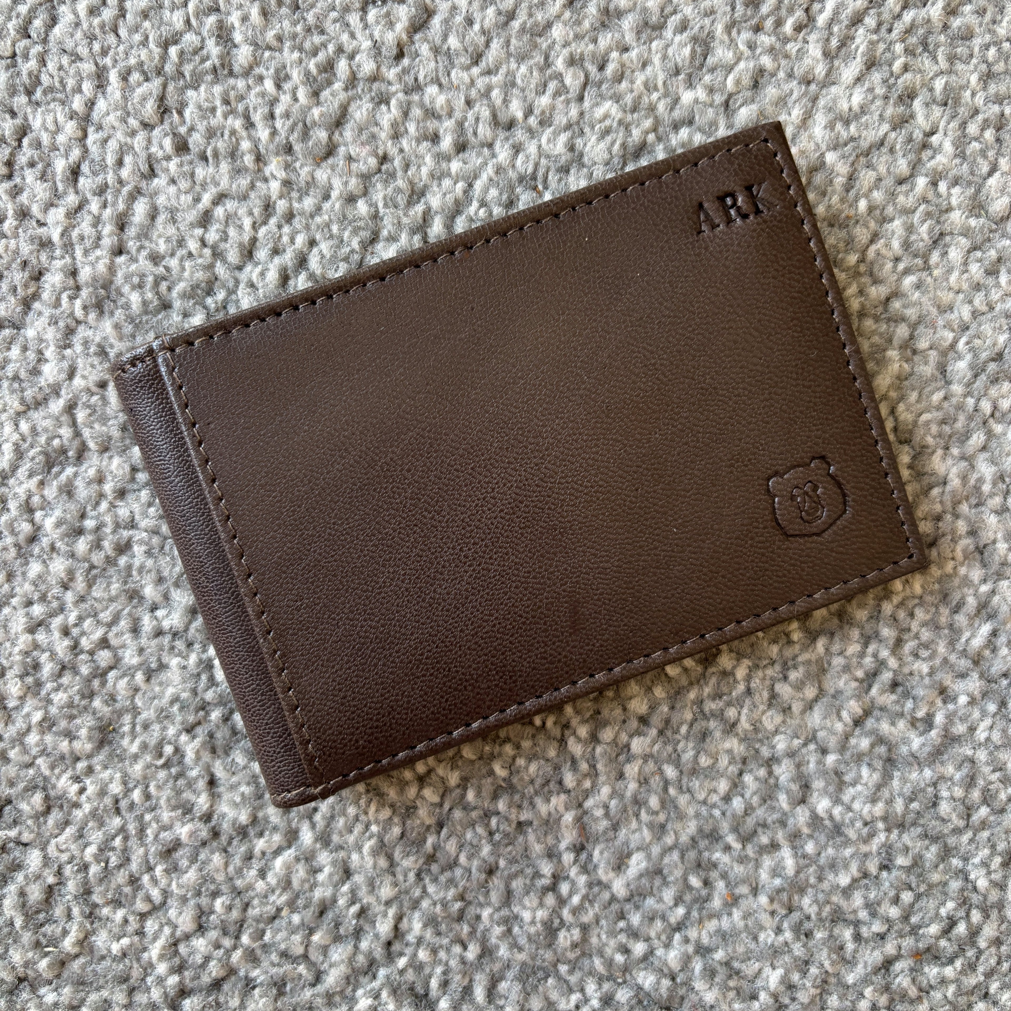 Brown Simple Card Wallet