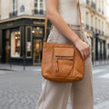 Rowallan Tan Leather Cross Body, Shoulder Bag