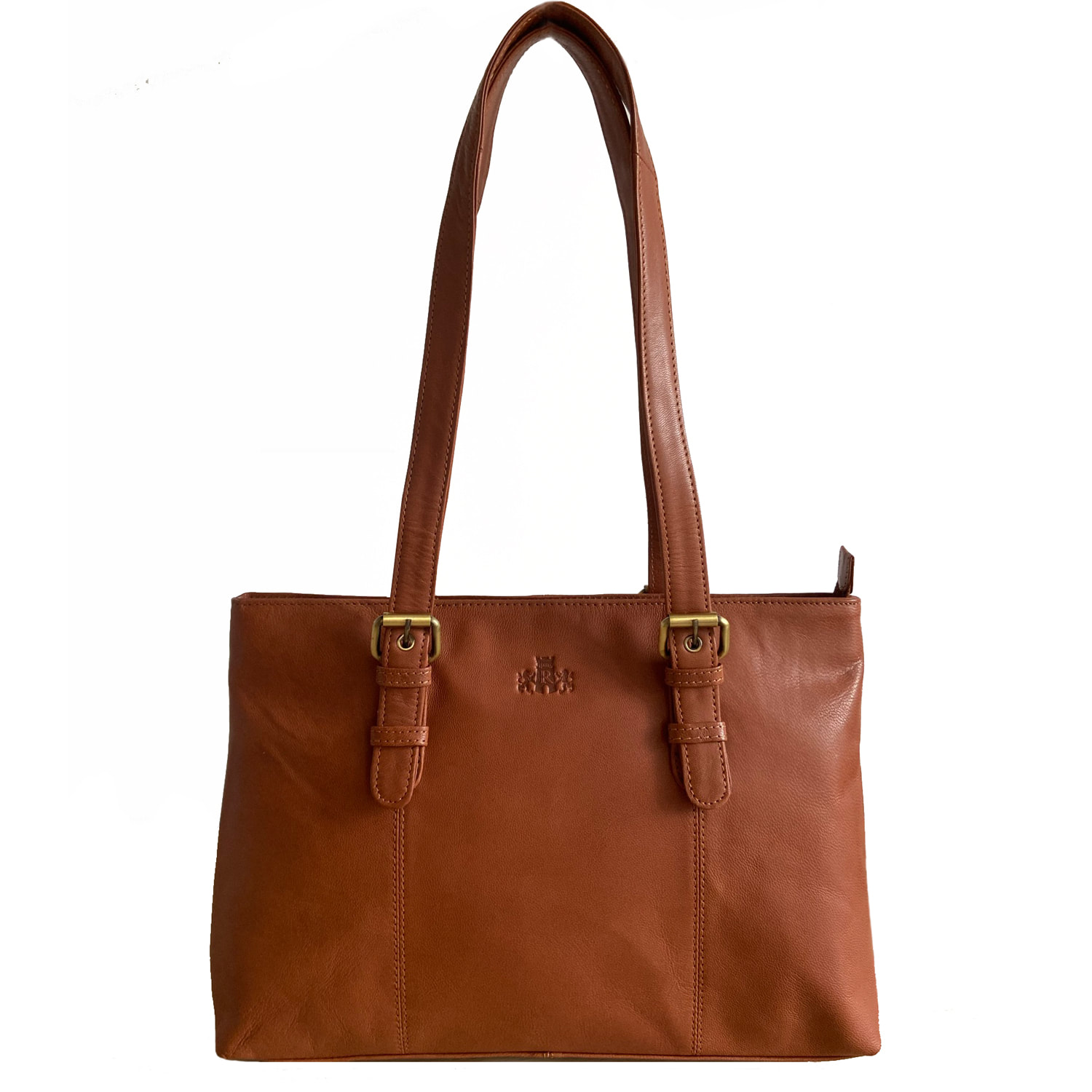 Rowallan Tan Leather Shoulder Bag, Work Bag
